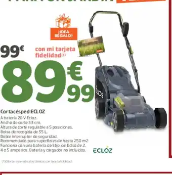 Jardiland Cortacésped oferta