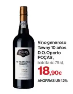 Supercor POÇAS Vino generoso tawny 10 años d.o.oporto oferta