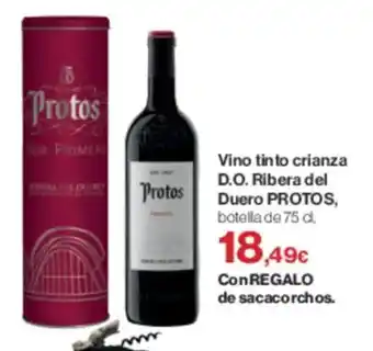 Supercor PROTOS Vino tinto crianza D.O. Ribera del Duero oferta