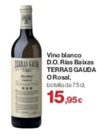 Supercor TERRAS GAUDA Vino blanco D.O. Rías Baixas O Rosal, oferta