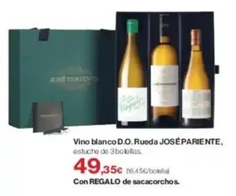 Supercor JOSÉPARIENTE Vino blanco D.O. Rueda oferta