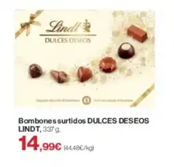 Supercor DULCES DESEOS LINDT Bombones surtidos oferta