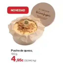 Supercor Postre de queso, oferta