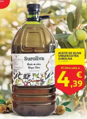 Alcampo SUROLIVA Aceite de oliva virgen extra oferta