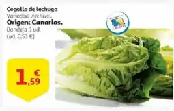 Alcampo Cogollo de lechuga oferta