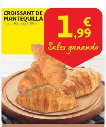 Alcampo Croissant de mantequilla oferta