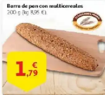 Alcampo Barra de pan con multicereales oferta