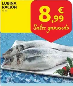 Alcampo Lubina racion oferta