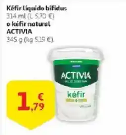 Alcampo ACTIVIA Kefir líquido bifidus o kefir natural oferta