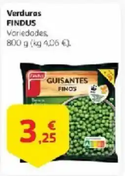 Alcampo FINDUS Verduras oferta