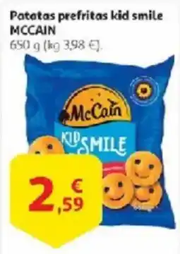 Alcampo MCCAIN Patatas prefritas kid smile oferta