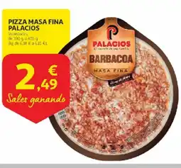 Alcampo PALACIOS Pizza masa fina oferta