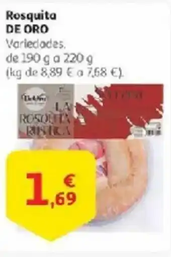 Alcampo DE ORO Rosquita oferta