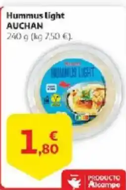 Alcampo AUCHAN Hummus light oferta