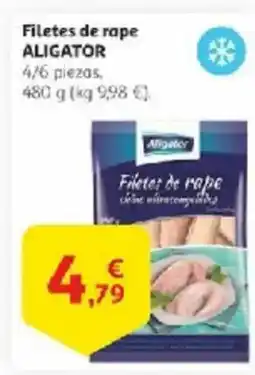 Alcampo ALIGATOR Filetes de rape oferta