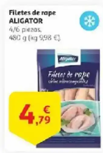 Alcampo ALIGATOR Filetes de rape oferta