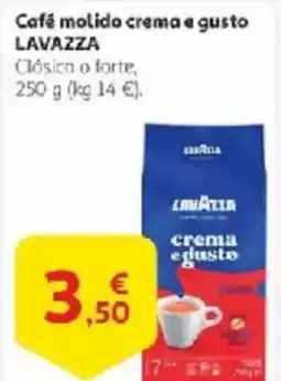 Alcampo LAVAZZA Café molido crema e gusto oferta