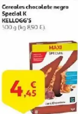 Alcampo KELLOGG'S Cereales chocolate negro Special K oferta