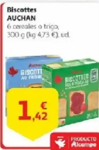 Alcampo AUCHAN Biscottes oferta