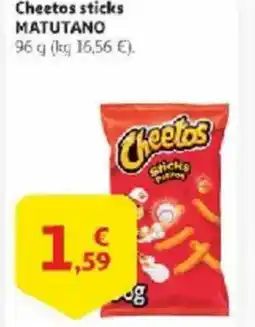 Alcampo MATUTANO Cheetos sticks oferta