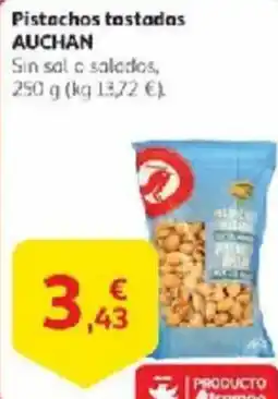 Alcampo AUCHAN Pistachos tostados oferta