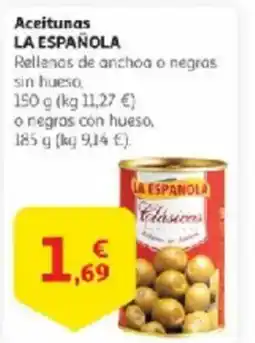 Alcampo LA ESPAÑOLA Aceitunas oferta