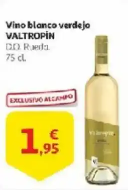 Alcampo VALTROPIN Vino blanco verde jo oferta