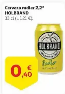 Alcampo HOLBRAND Cerveza radler 2,2° oferta