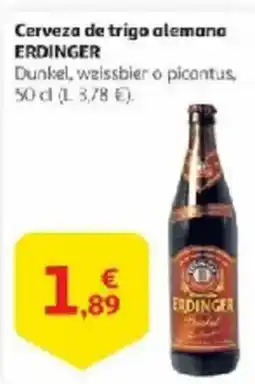 Alcampo ERDINGER Cerveza de trigo alemana oferta