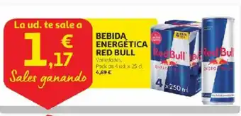 Alcampo RED BULL Bebida energética oferta