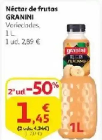 Alcampo GRANINI Néctar de frutas oferta