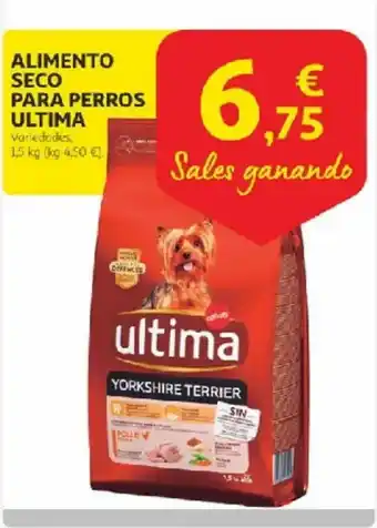 Alcampo ULTIMA Alimento seco para perros oferta