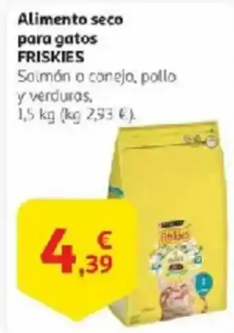 Alcampo FRISKIES Alimento seco para gatos oferta