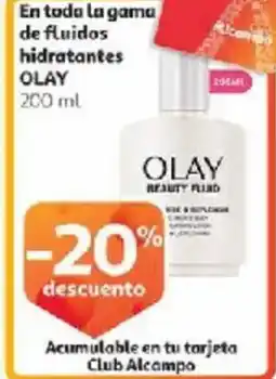 Alcampo OLAY En toda la gama de fluidos hidratantes oferta