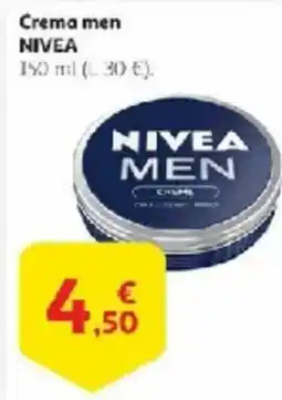 Alcampo NIVEA Crema men oferta