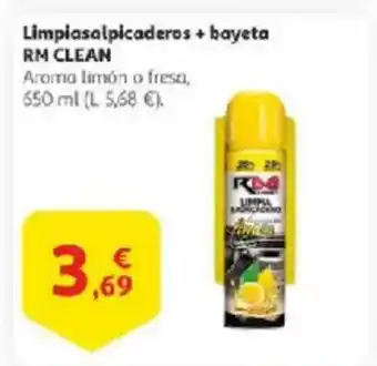 Alcampo RM CLEAN Limpiasalpicaderos + bayeta oferta