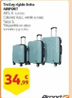 Alcampo AIRPORT Trolley rigido Boho oferta