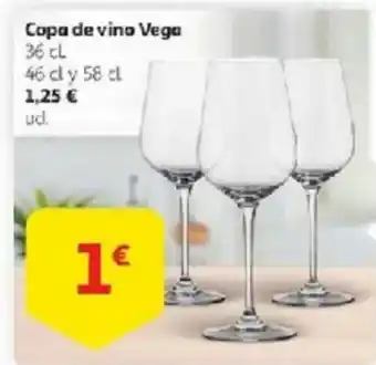 Alcampo Copa de vino Vega oferta