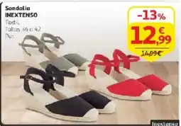 Alcampo INEXTENSO Sandalia oferta