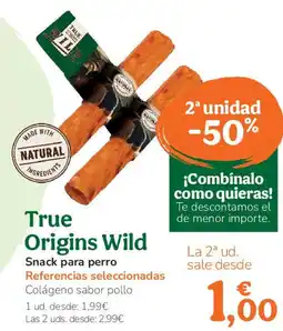 TiendAnimal TRUE ORIGINS WILD Snack para perro oferta