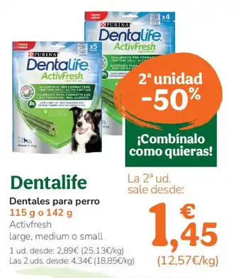 TiendAnimal DENTALIFE Dentales para perro oferta