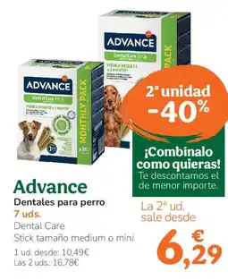 TiendAnimal ADVANCE Dental Care Stick oferta