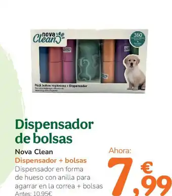 TiendAnimal NOVA CLEAN Dispensador de bolsas oferta