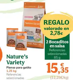 TiendAnimal NATURE'S VARIETY Pienso para gatito oferta