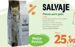 TiendAnimal SALVAJE Pienso para gato oferta