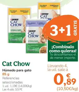 TiendAnimal CAT CHOW Húmedo para gato oferta