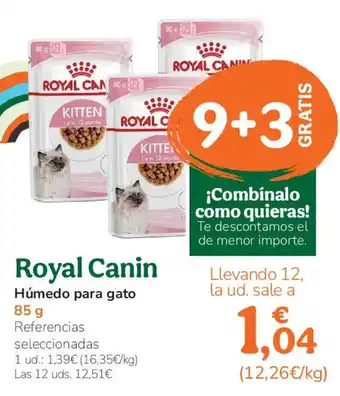 TiendAnimal ROYAL CANIN Húmedo para gato oferta