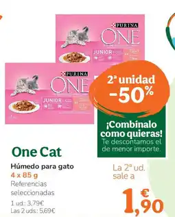 TiendAnimal ONE CAT Húmedo para gato oferta