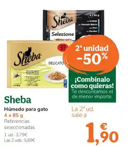 TiendAnimal SHEBA Húmedo para gato oferta