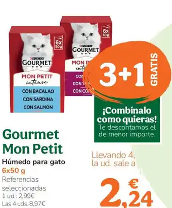 TiendAnimal GOURMET MON PETIT Húmedo para gato oferta